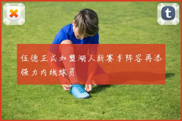 伍德正式加盟湖人新赛季阵容再添强力内线球员
