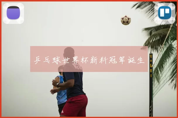 乒乓球世界杯新科冠军诞生