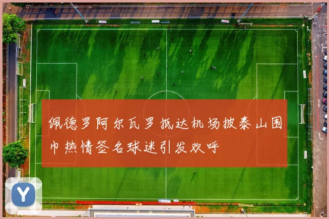 佩德罗阿尔瓦罗抵达机场披泰山围巾热情签名球迷引发欢呼